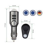 Technaxx Car Alarm With Charging Function TX-100