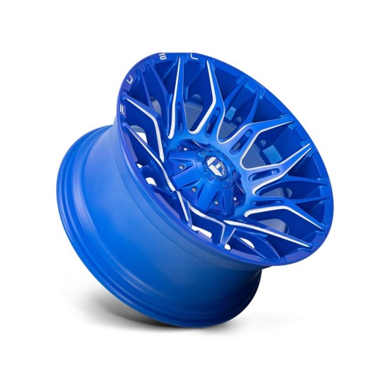 Fuel Twitch - D771 / Candy Red & Milled 6 LUG